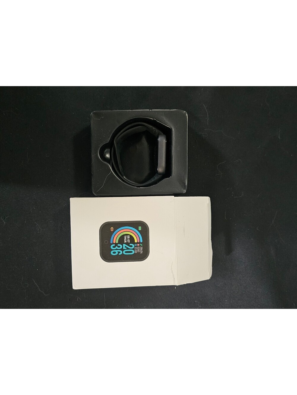 Amazfit Bip Smartwatch with Black Silicone Band